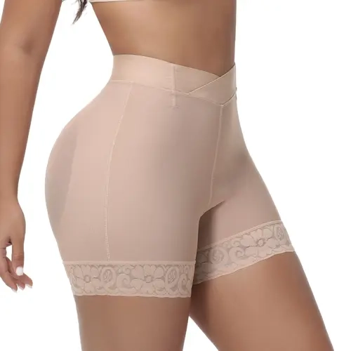SHAPSHE Shapewear Short V Crossover High Waisted Faja Colombiana Butt Lifting Panties
