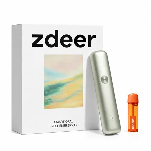 SohoChic zdeer Smart Electronic Oral Spray PW13, Instant Fresh Breath Device with Replaceable Flavor Pods, Portable Nano-Mist Mouth Refresher for Travel, Dates & Daily Routine, Self-Care Wellness Gift