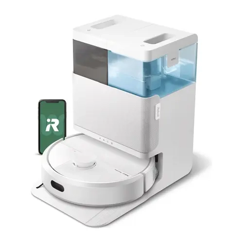 [LIVE Exclusive] Roomba® Plus 405 Combo Robot Vacuum & Mop + AutoWash™ Dock – 70X Intense Suction with Carpet Boost, DualClean™ Mop Pads, Auto-Empty Debris, and Auto-Wash & Dry Mop Pads - up to 75 Days Hands-Free Cleaning