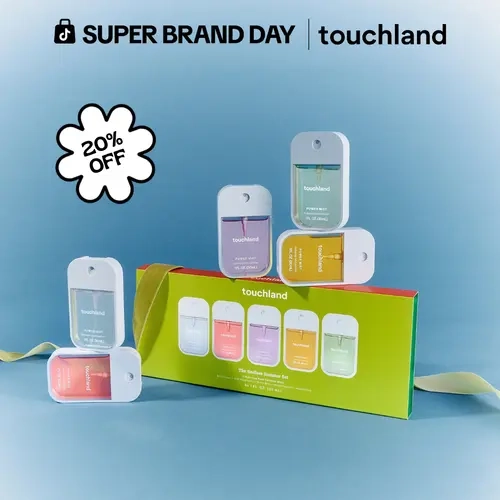[Holiday: Presents With Personality] Touchland The Endless Summer Set Power Mist Hydrating Hand Sanitizer, 5-Pack