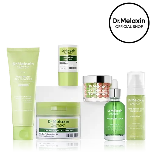 [Auction] [Dr.Melaxin Official] Cactox 9-Layer Hydro Bomb Balm Set with Ice Chill Hydration & Deep Moisture for Glass Skin Repair