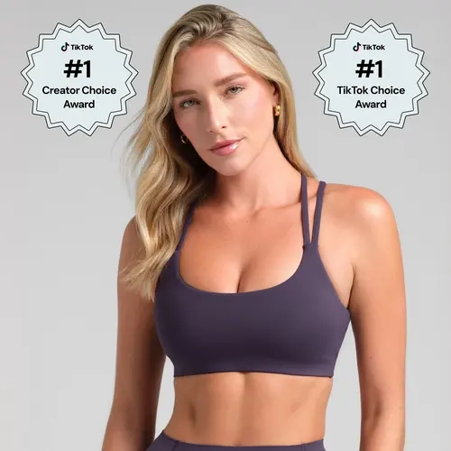 Comfrt | Cross Back Strappy Bra | X-Strap Cross Back Bra With Removable Cups