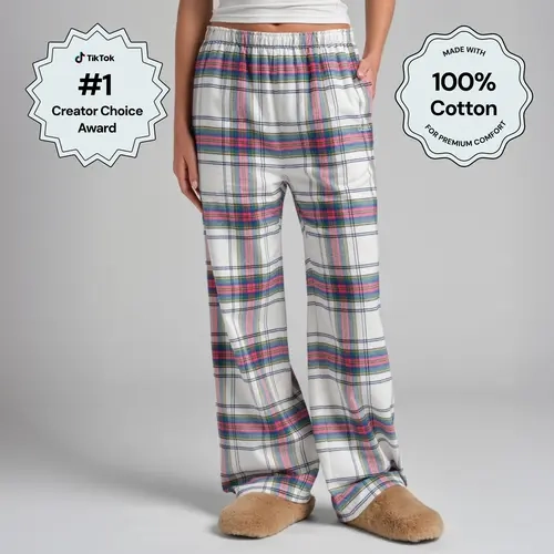 Comfrt | Flannel Pajama Pants | 100% Cotton Flannel PJ Pants For Men & Women