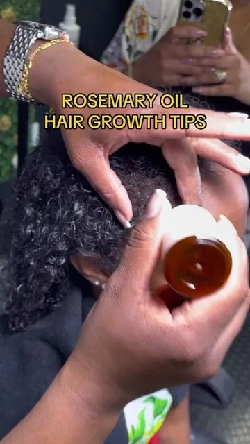 Believe the hype! Our Scalp Stimulator hair growth oil is infused with rosemary and other vital ingredients for rapid hair growth.  #baskandlatherco #hairgrowthoil #rosemaryforhairgrowth #rosemaryoil #hairlosssolutions #hairgrowthjourney #blackgirllonghair 
