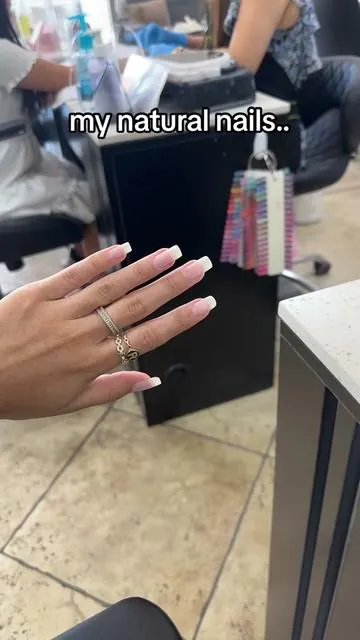 go buy radiant cosmetics nail growth oil 🤩 my nails have never been healthier, longer and stronger!!!! #fyp #fypage #nails #nailtok #radiantcosmetics #tiktokmademebuyit 