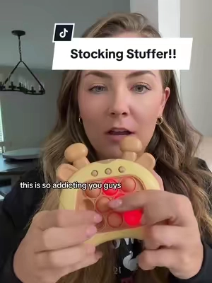 Stocking stuffer idea for all ages! This fast push interactive game has 4 modes and is great for hand eye coordination. Single or multi player options. I’ll tag it on the bottom left of this video in the tiktok shop, will be a Christmas stocking stuffer or white elephant gift favorite for sure! #tiktokshop #stockingstuffers #whiteelephantgift #giftidea #tiktokshopping #games 