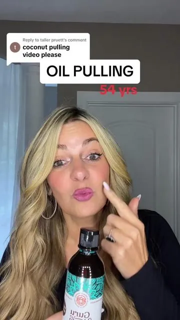Replying to @taller pruett on coconut oil pulling benefits and imstructions - #oilpulling - #oralhealth  - #naturalremedies - #healthysmile - #holistichealth - #coconutoil - #oralhygiene - #gumdisease  - #oraldetox - #gumhealth - #teethwhitening - #oilswishing