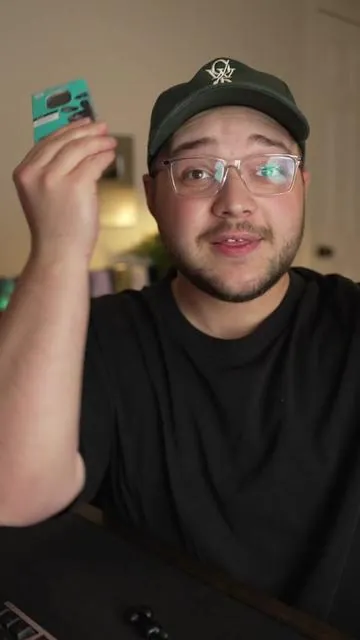 The world's smallest wireless earbuds* #tech #techtok #jlab #smallestearbuds #worldssmallestearbuds #miniearbuds #jlab#miniearbuds #smallearbuds #imparkerburton #androidguy #techguy 