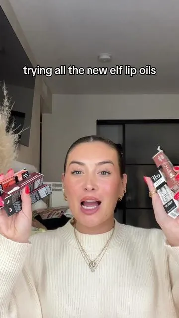 these are toooo good😍🤯 i think my fav might be jam session🤌🏼 #elf #elflipoils #lipoils #makeuphack #elfglowreviverlipoil #elfcosmetics #beautyreview #drugstorefind #makeuphaul 