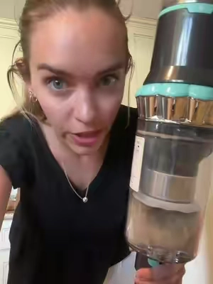 Where has this been the past 4 years of my life? 🤪 #vacuum #dysonvacuumdupe #tiktokmademebuyit 