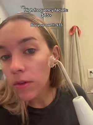 Crazy 😆 #highfrequencyfacial #highfrequency #tiktokshopblackfriday #tiktokshopcybermonday 