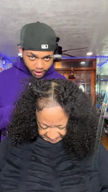 @nadula hair #malehairstylist #fyp #iamdon #chicagohairstylist #slilkpress #curls #nadulahair #nadulawig #glamma #wiginstall #