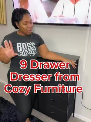 This will make the perfect holiday gift! @Cozy Furniture #tiktokshop #onlineshopping #holidaygifts #spacesaver #dresser 
