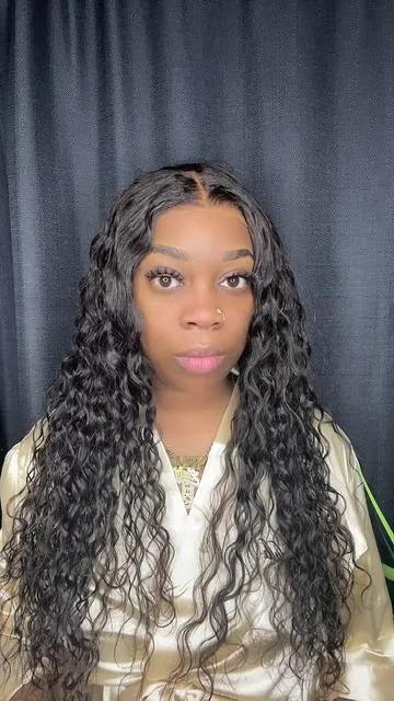 Why that eyelash do me like that ???? Just had to be seen 🤣 Hair: @nadula hair 💖 #nadulahair #nadulawig #glueless #install #wig #foryourpage #fypppppppppppppp #easyinstall #love #trending #blackgirlmagic #wicked 