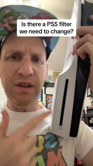 There’s a PS5 filter we need to change every three months?