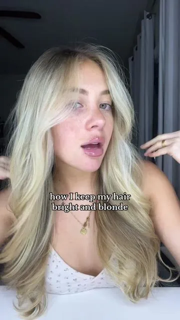 one more thing to my haircare routine & im not complaininnn😍 @Color Wow Hair #colorwowhair #blondehair #blondehaircare #brassyhair #hardwater #haircarehacks #healthyhair #healthyhairtips #hairroutine 