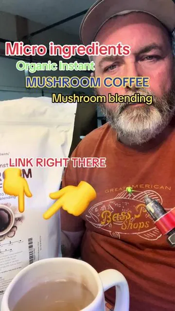 #giftfromtiktokshop #microingredients #mushroomcoffee #organic #itsgood