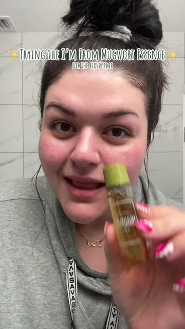 Give me ALLLL the mugwort 🫣🤤  The way that this mugwort essence left my skin feeling makes me want to constantly go back for more.. 😳🫣🤩✨  *please don’t mind my lighting.. i’m on vaca, and my travel light is being annoying..i’m sorry*  #mugwort #imfrommugwortessence #mugwortessence #skincare #kskincare #koreanskincare #kbeauty #koreanskincareproducts #firstimpression #tryingskincare #newskincareproduct #viralkoreanskincare #viralkbeauty #pleasentlysurprised #skincareproduct #fyp #foryou #fypage #skintok #koreanskincaretok #koreanskincareessence #skincareessence #essence #hydratingessence #mugwortskincare #skincaremugwort 