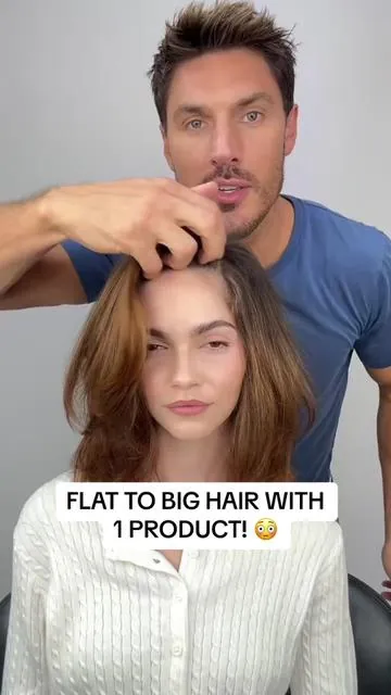 Say it with us…you shouldn’t have to compromise the condition of your hair to create volume! 🎙️🗣️ Xtra Large keeps your hair healthy and strong while pumping up the volume! So if you struggle with flat hair, this will do just the trick 💯 @Chrisappleton1 #colorwow #flathair #flathairhack #flathairtips #bighair #volumehair 