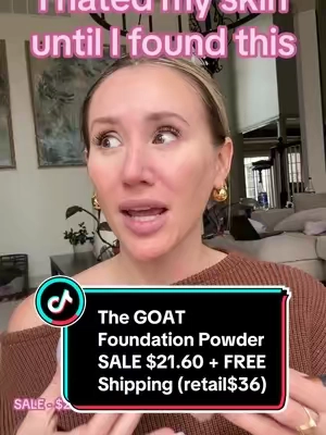 RUN!! 🛍️ I have no idea how long this sale will last so dont miss out. Im wearing shade light in my favorite makeup routine of all timr (no, seriously ive been buying this brand for like 10 years!) $21.60 + Free shipping & free returns (like youd need to anyways 🤣) - sounds like a no brainer if you need a new foundation powder for flawless skin ✨ Perfect for those with uneven skintone, blemishes, hyperpigmentation, sun damage, or redness. #foundation #foundationroutine #beauty #beautytips #BeautyTok #makeup #makeuptutorial #makeupreview #foundationreview 