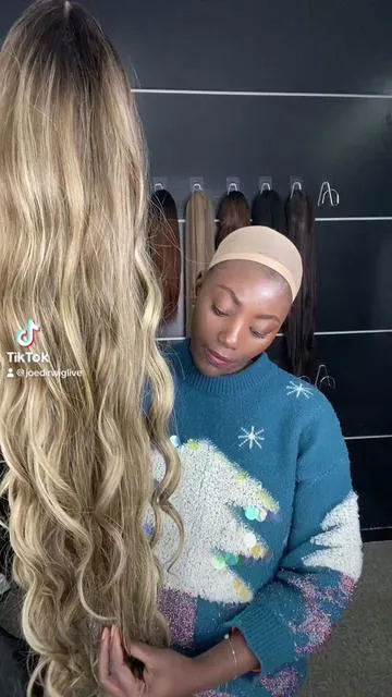 Hello beautiful , welcome to #joedirhair , today in our live we have a new product hope you like it , dont forget to join the live at 2am NEW YORK time 🤍🤍 Thank you sweetie  #synteticwig #lacefrontwig #fyp #joedirhair #hairstyle #wigstyling #hairtutorial #wigstore #synthetheticwig #yakistraight #synthetic #joedir #hair #wigs #curlyhair #tiktokshoppingyes #straighthair #livestream #syntheticwig #color 