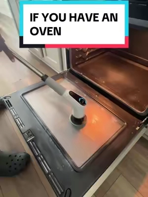 Don’t be lazy like me and not clean your oven out! #tiktokshop #ttshop #CleanTok #spinscrubber #cleaningtiktok  