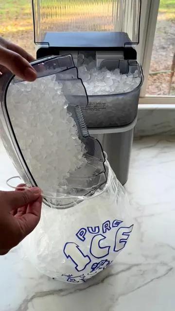 Nugget Ice with Pineapple Fanta. Sonic Ice. #asmr #ice #icetok #watertok #nuggetice #iceeating #foryou #cravings #icecube #sonic #snow 
