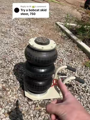 Replying to @W 👑 Try it on skid steer? #skidsteer #airjacks #construction #tiktokshop #ttshop
