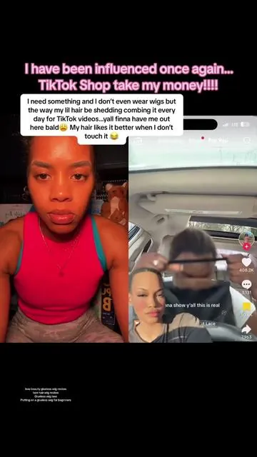 #duet with @brittneyenora girl ive been influenced!!!! Heavy! Mine is on the way!                                        #fyp #fyf #tiktokmademebuyit #ad #over30club #singlemom #gluelesswig #gluelesswiginstall #glowup #wiginstall #baldhead #hairjourney #hairgrowthjourney             Isee beauty glueless wig review  Isee hair wig review  Glueless wig isee  Putting on a glueless wig for beginners.                          