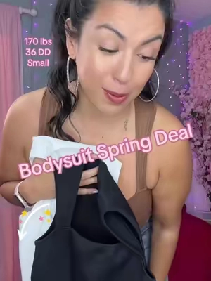 Spring deals are here🛍️💕 Click the link, product is selling fast!! Don’t wait! Make sure to size down for these bodysuits. TRUST ME! #curvybodies #midsize #curvyfashion #midsizefashion #tiktokshopfinds #tiktokshopspringsale #bodysuit #shapewear 