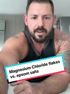 Magnesium chloride absorbs more easily into the body than Epson salts do and will therefore give you fat more benefit and also faster and longer lasting. Simply add 4 cups in a bathtub filled with warm water soak for 20 to 30 minutes and rinse dry. #magnesiumflakes #magnesium #bathsoak #restlesslegs #anxiety #jointpain
