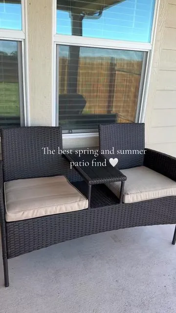 The best tiktok shop find for spring and summer to spend more time outside 🤍 #patiofurniture #backyardfurniture #furniture #backyardfurniture #tiktokshopfinds 