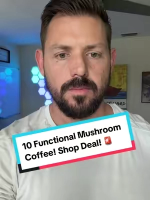 Over 300 seevings of coffee with 10 functional mushrooms for sustained energy throughout the day! #coffeealternative #mushroomcoffee #mushroomcoffeebenefits #lionsmane #healthyliving #immuneboost #fyp #ttshop #tiktokmademebuyit #tiktokshop 