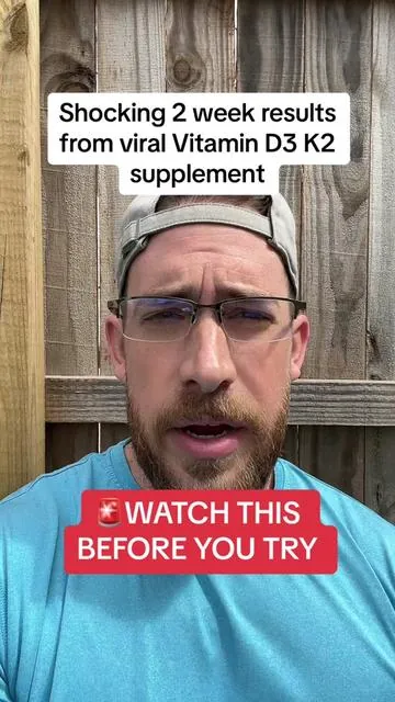 Don’t sleep on Vitamin D3 and K2 supplement benefits! #vitamind3k2 #healthjourney #stressrelief #highcortisol #tiktokshop #supplementsthatwork 