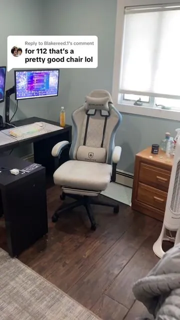 Replying to @Blakereed.1 For $112 the features of this ergonomic chair is crazy! #roomdecor #officechair #chair #gamingchair #desk #furniture #tiktokshop #ttshop #tiktokmademebuyit 