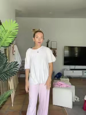 Okay now where do you buy cute oversized tees? 🤪 #stripedpants #summertrends #OOTD #fashiontrends #editkedhaul #editked 