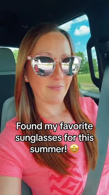 🤩 these sunglassed though!!! 😍😎   #sunglasses #summertime #pink #polarized #summerglasses #lovethem #socute #tiktokshop #tiktokshowcase #fyp #tiktokshopmothersday #mothersdaygift #grabyouapair #louisianagirl #orangecart 