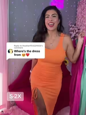 Replying to @Heather954229850 this dress is only $12 dollars!! Free shipping 🛍️  #springdresses #springfashion #curvybodies #midsize #fashion #fashiontiktok #curvyfashion 