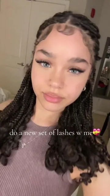 soooo in love w these lashes!!! literally gives the perfect volume set🩷 #lashes #lashextensions #lashclusters #diylashextensions #keyyoulashes 