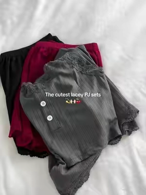 #pjsets #TTSACL #girlygirlstyle #pajamaset 