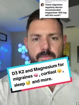 Replying to @Lettie the kitten lady D3 K2 (mk-4 and mk-7) plus magnesium malate citrate and glycinate 