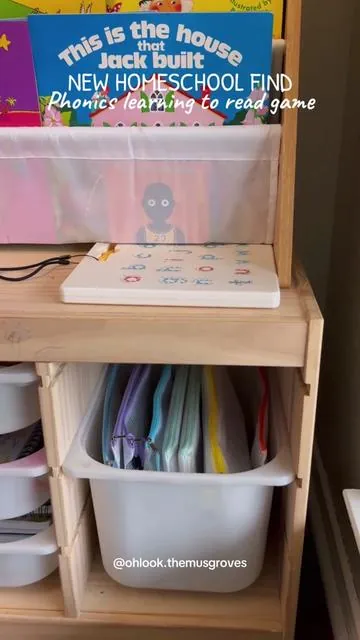 Love adding new tools to use in  homeschool and this one is perfect for both my 6 & 8 yr old!  #TTSACL #homeschoolmom #homeschooling #tiktokshopfinds #learntoread #kindergarten 