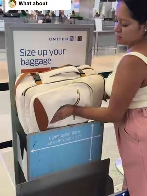 Replying to @Kanwal Mahmood heres the video to united! @United Airlines #unitedairlines #fyp #foryoupage #ttsacl #traveltiktok #travelbackpack #personalitembag #lovevookbackpack #lovevook 