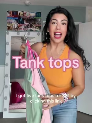 This deal is crazy!! Click the link and add your coupons 😘  #tanktop #curvyfashion #summeroutfit #midsize #ttsacl #tiktokshop #tanks #tanktop #tank 