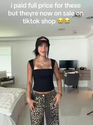totally worth it but couldve saved 30 bucks😭 #jeans #lowrise #lowrisejeans #viraljeans #leopardprint #lowrisebaggyjeans #lowrisepants #trendyjeans #edikted @Edikted #ediktedjeans #tiktokshopsummersale 
