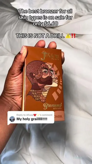 Replying to @Afiaaa❤️✨ and it just went on sale right now bestie!! Make sure you guys stock up before it goes back up to full price 🥹 bc $6 is a steal! #bronzer #bronzerfordarkskin #makeup #beginnermakeup 