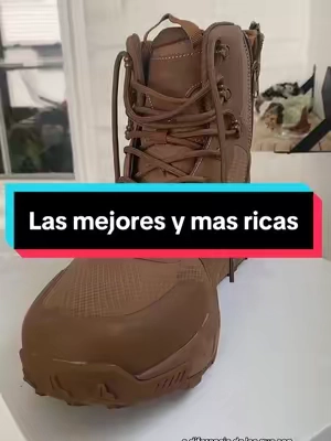 Botas para hombre TikTok Shop, comodas , frescas, de mucho estilo shoes for men TikTok shop #creatorsearchinsights #shoesformentiktokshop #tacticalboots #botastacticas 
