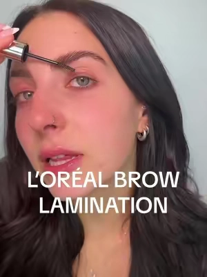 saving money 🤝🏻me ✨ laminated brow look at home with @loréal paris usa Super Group Day is June 12-18 #lorealparispartner #beautysuperstars #supergroupday #laminatedbrows #browlamination #browgel #affordablemakeup #ttsacl #lorealparis 
