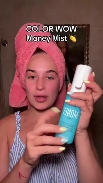 Money mist is money mistinggggg 😍👏 #colorwowhair #colorwow @Color Wow Hair #moneymist #colorwowmoneymist #leaveinconditioner #hair #hairtok #ttsacl #longhair #hairtips 