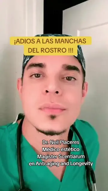 ADIOS AL MELASMA !!! 😱 #drneil #drneilplaceres #drjovensiempre #melasma #manchasenlapiel #manchas #remedy #medicosdetiktok #medico #nomanchas #pielbonita 